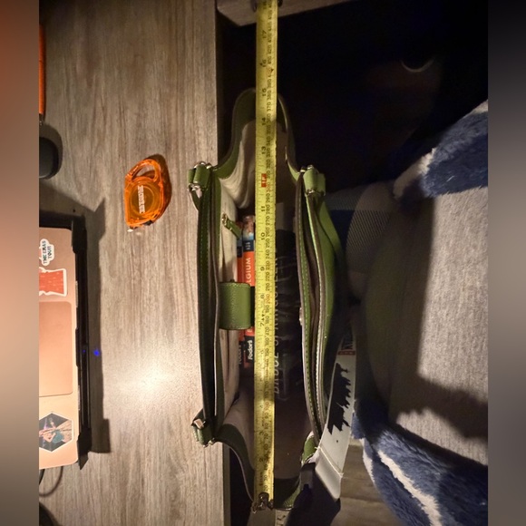 Kate Spade Forest Green Leather Tote - Picture 12 of 13